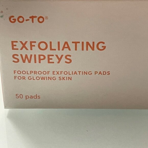 Go-To BNIB Single Use Natural Solution Lactic Acid Exfoliating Swipeys EXP 2022 - Picture 3 of 10